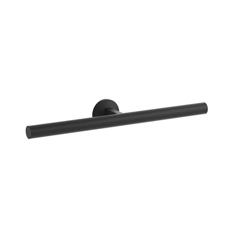 Components Double Towel Bar - Wall Mount - 16" Brass/Matt Black
