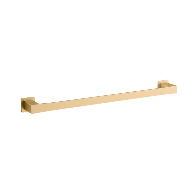 Honesty Single Towel Bar - Wall Mount - 24" Brass/Brushed Brass