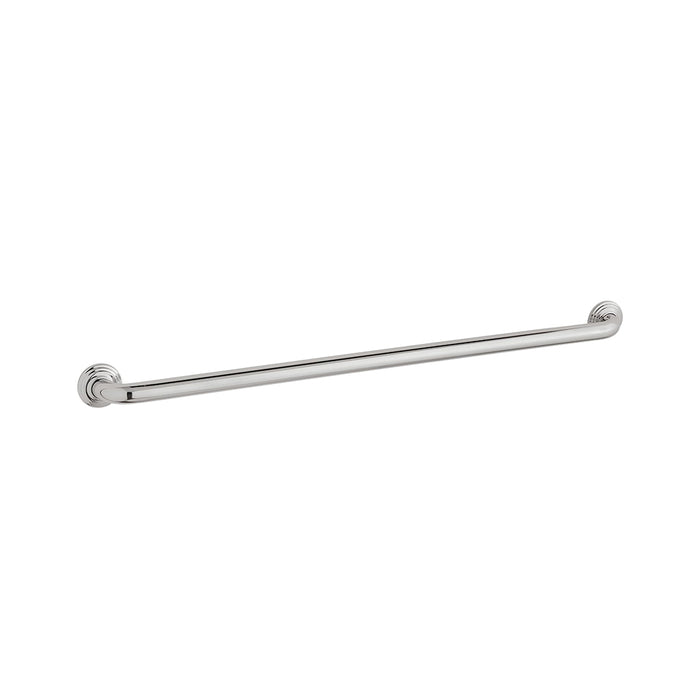 Traditional Grab Bar - Wall Mount - 36" Brass/Polished Stainless Steel
