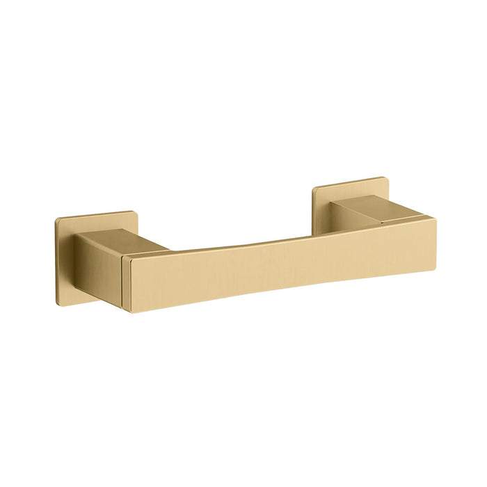 Honesty Pivoting Toilet Paper Holder - Wall Mount - 7" Brass/Brushed Brass