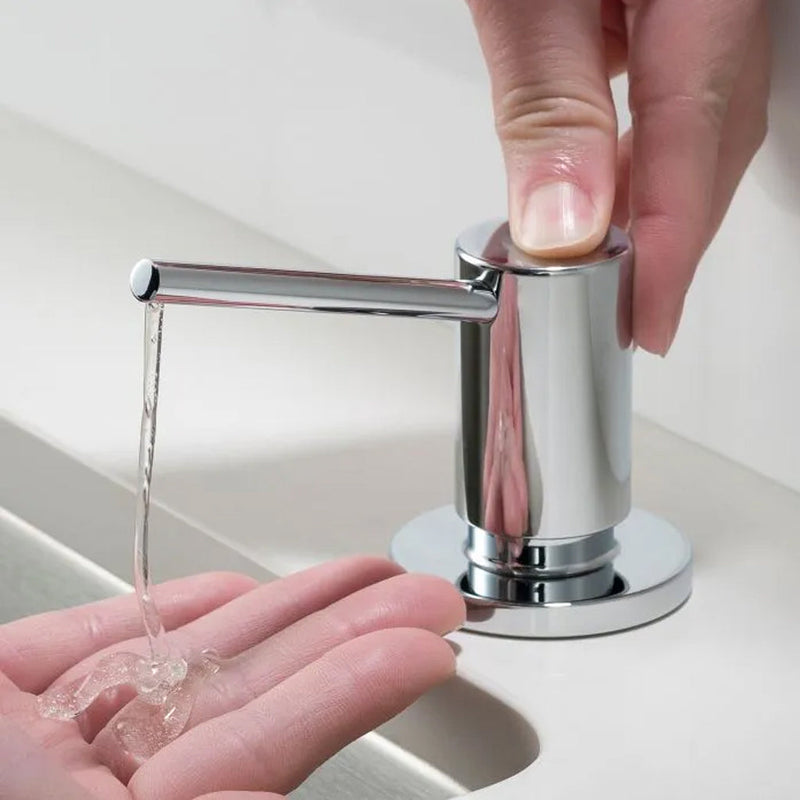 Bliss Kitchen Sink Set – 32" Undermount Sink with Pull-Out Faucet & Soap Dispenser – Polished Chrome