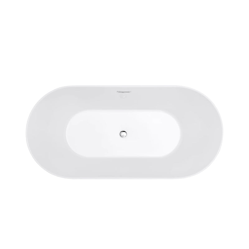 Broadway Bathtub - Free Standing - 67" Acrylic/White