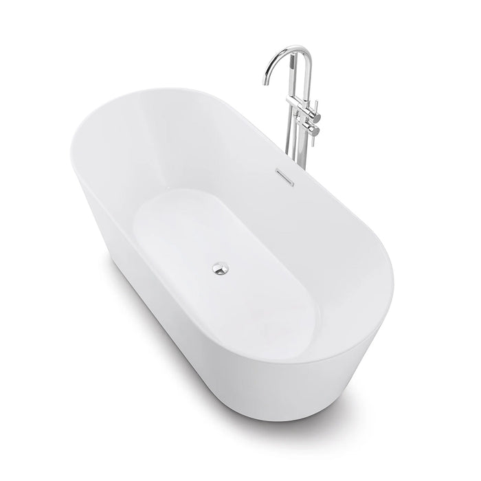 Broadway Bathtub - Free Standing - 59" Acrylic/White