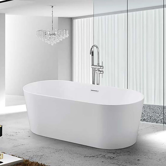 Broadway Bathtub - Free Standing - 59" Acrylic/White