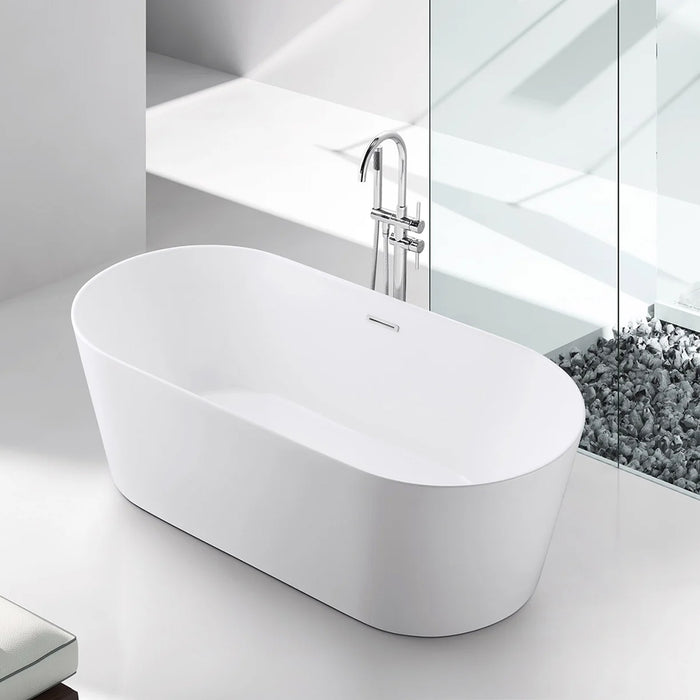 Broadway Bathtub - Free Standing - 59" Acrylic/White