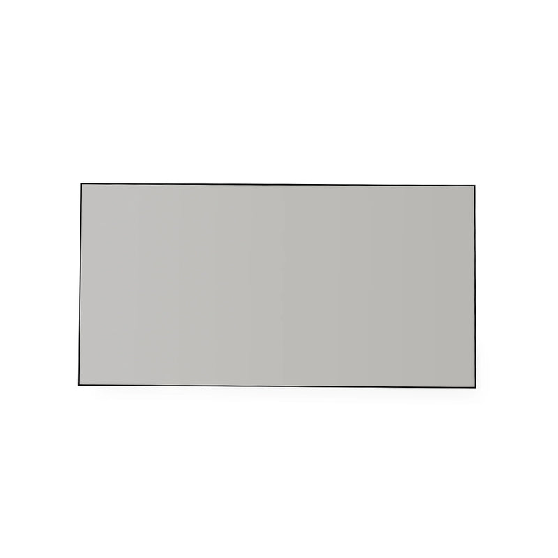 Ocala Vanity Mirror with LED Lighting - Wall Mount - 60" Glass/Steel/Matt Black