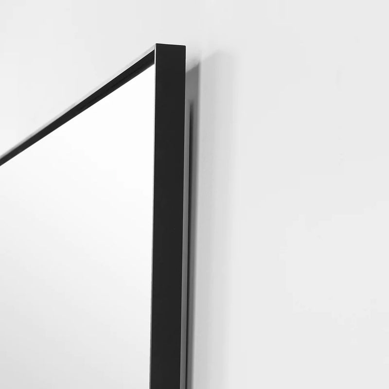 Boffi Vanity Mirror - Wall Mount - 24" Glass/Steel/Matt Black
