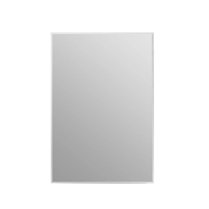 Boffi Vanity Mirror - Wall Mount - 24" Glass/Steel/Matt White