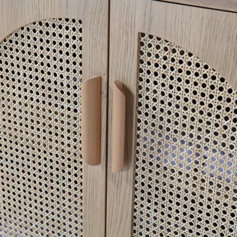 Nara 2 Doors Bathroom Vanity with Quartz Countertop - Floor Mount - 30" Wood/Pecan Oak