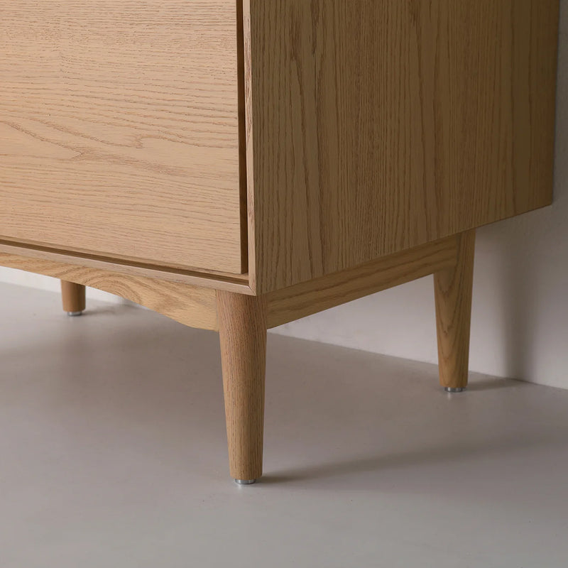 Portree 2 Drawers Bathroom Vanity with Quartz Top and Vessel Sink - Floor Mount - 30" Wood/Whitewash Oak