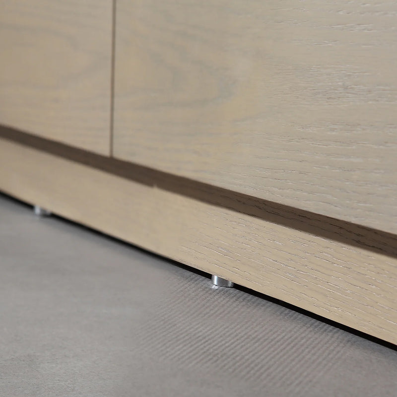 Rothenburg 6 Drawers Bathroom Vanity with Acrylic Sink - Floor Mount - 42" Wood/Golden Oak