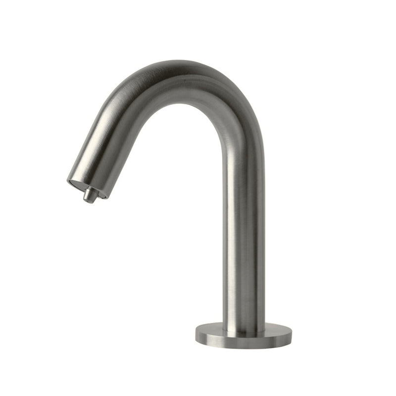 Zoom Electronic Touch Soap Dispenser - Built-In - 6" Brass/Brushed Nickel
