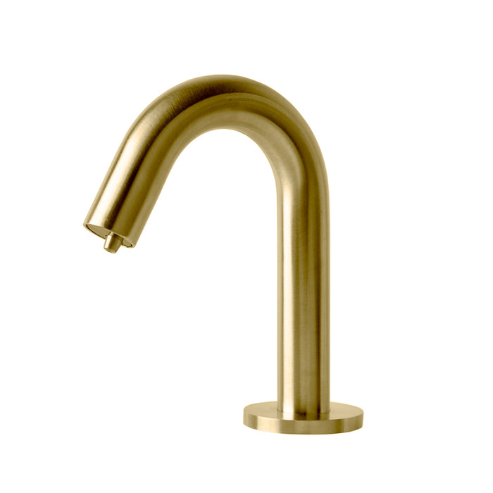 Zoom Electronic Touch Soap Dispenser - Built-In - 6" Brass/Brushed Gold
