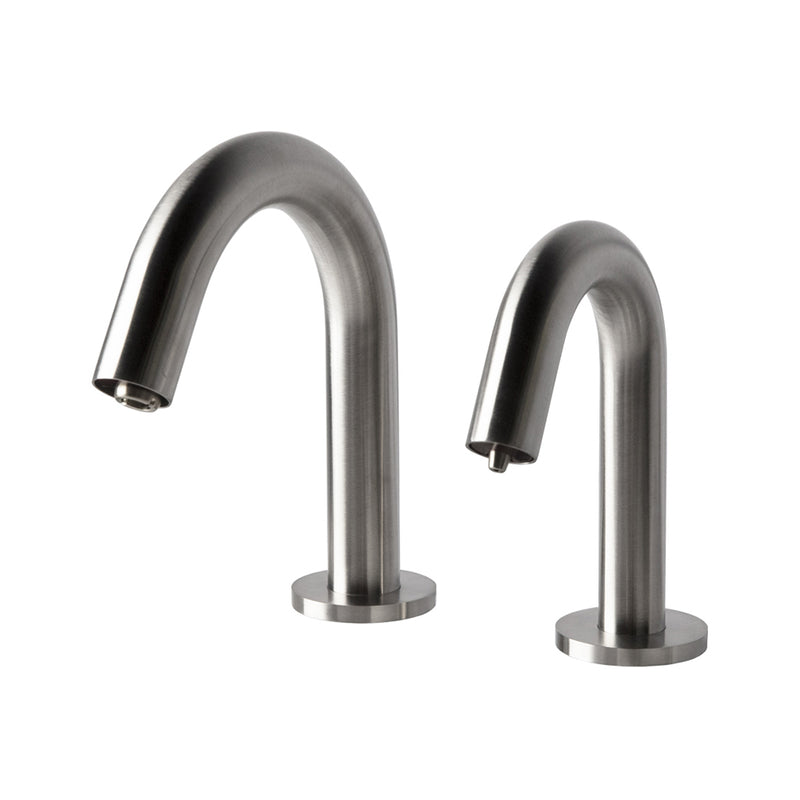 Zoom Electronic Touch Soap Dispenser - Built-In - 6" Brass/Brushed Stainless Steel