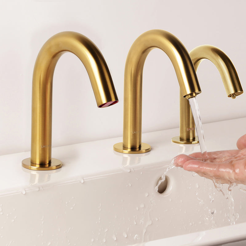 Zoom Electronic Touch Soap Dispenser - Built-In - 6" Brass/Polished Chrome