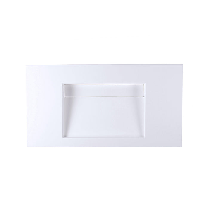 Libera 1 Door Standard Bathroom Vanity with LED Light and Integrated Vanity Sink - Wall Mount - 34" Wood/Natural Walnut