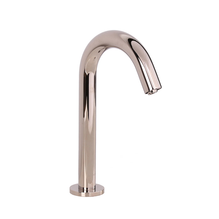 Zoom Complete Electronic Bathroom Faucet - Single Hole - 10" Brass/Polished Nickel