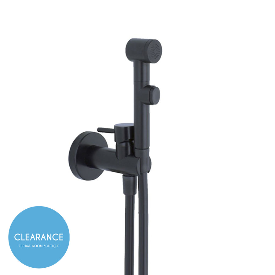 Smart Bidet Shower - Wall Mount - 7" Brass/Matt Black (Final Sale)