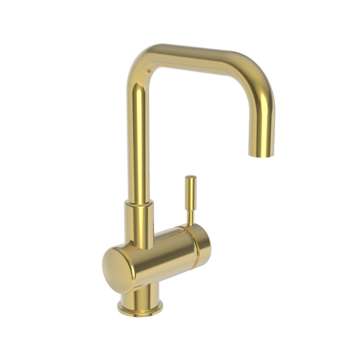 East Square Bar Faucet - Single Hole - 11" Brass/Polished Gold