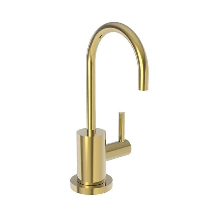 East Linear Cold Water Dispenser Kitchen Faucet - Single Hole - 10" Brass/Polished Gold