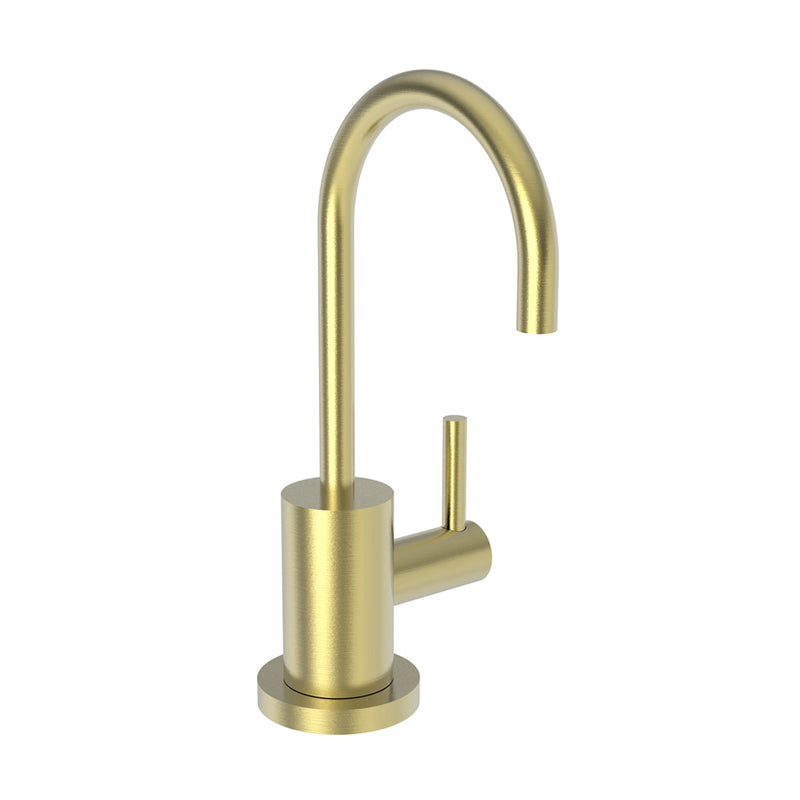 East Linear Cold Water Dispenser Kitchen Faucet - Single Hole - 10" Brass/Satin Brass