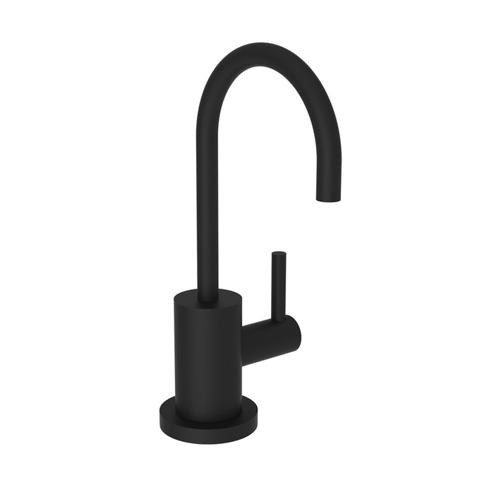 East Linear Cold Water Dispenser Kitchen Faucet - Single Hole - 10" Brass/Flat Black