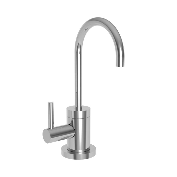 East Linear Cold Water Dispenser Kitchen Faucet - Single Hole - 10" Brass/Polished Chrome