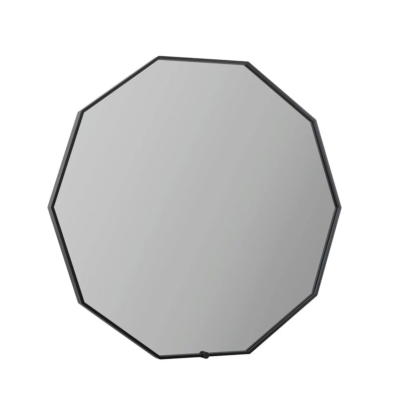 Deca Lighted Led Vanity Mirror - Wall Mount - 36" Aluminum/Glass/Black