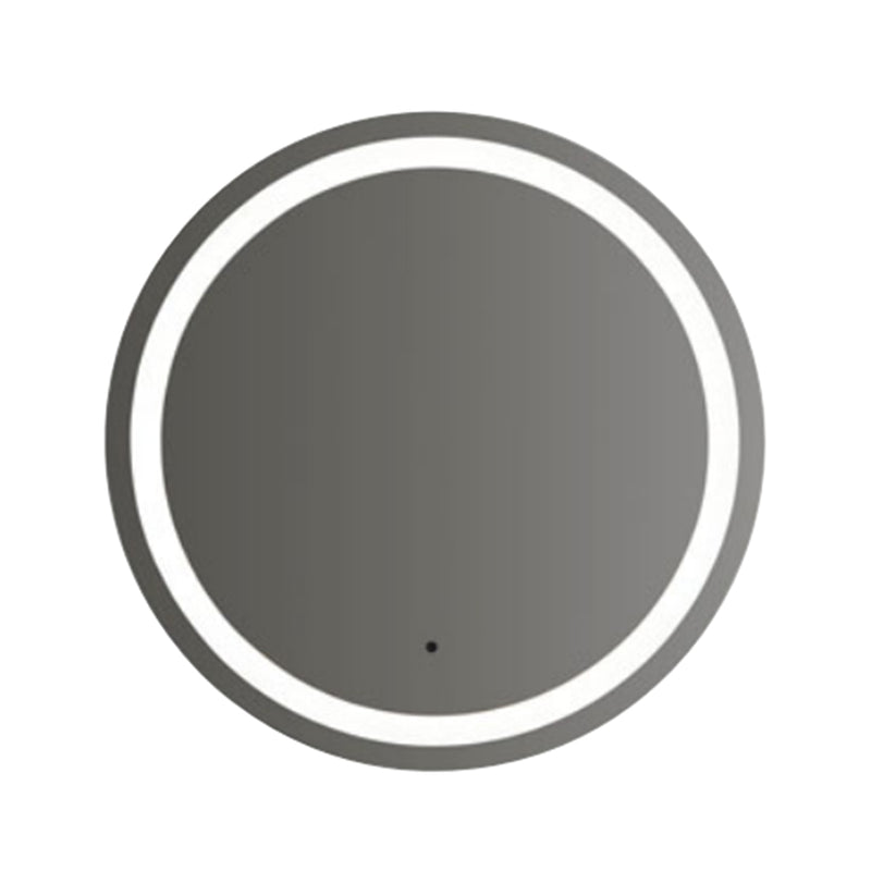 Spectrum Round Lighted Led Vanity Mirror - Wall Mount - 36" Glass/Glass