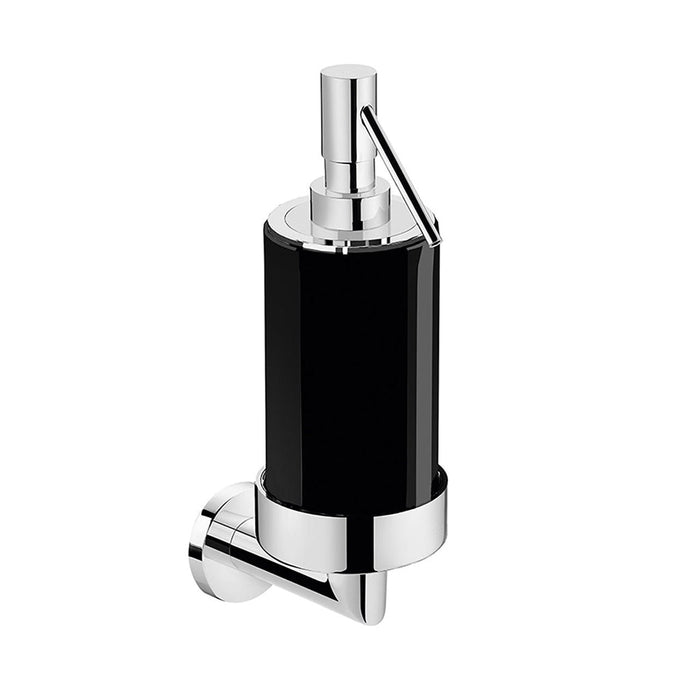 Heritage Pure Soap Dispenser - Wall Mount - 11" Brass/Polished Chrome/Black