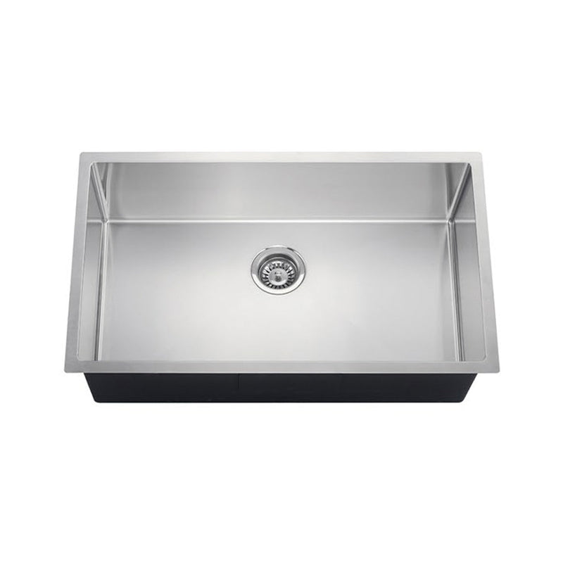 Bliss Kitchen Sink Set – 32" Undermount Sink with Pull-Out Faucet & Soap Dispenser – Polished Chrome