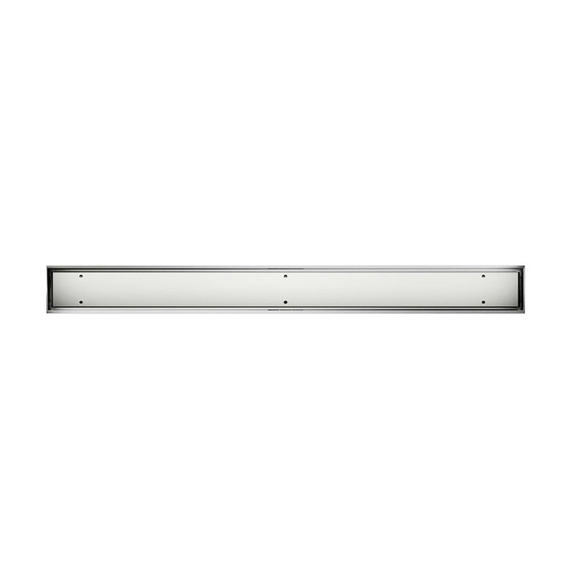 Mist (Tile-In) Adjustable Kit Lagos Linear Shower Drain (2" Outlet) - Floor Mount - 60" Stainless Steel/Polished