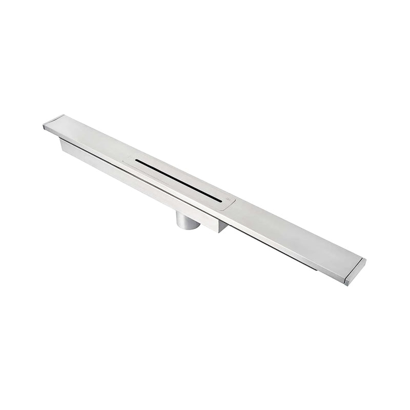 Delmar Supreme Linear Shower Drain - Floor Mount - 50" Stainless Steel/Polished
