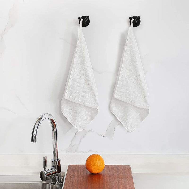 Metro Double Hook - Wall Mount - 3" Brass/Matt Black