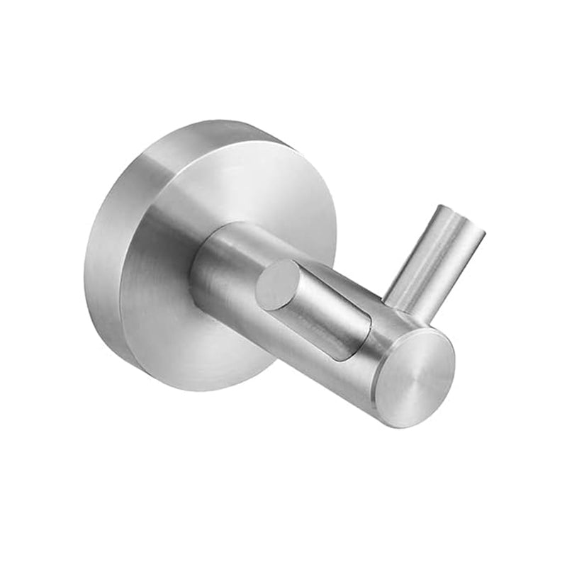 Metro Double Hook - Wall Mount - 3" Brass/Brushed Nickel