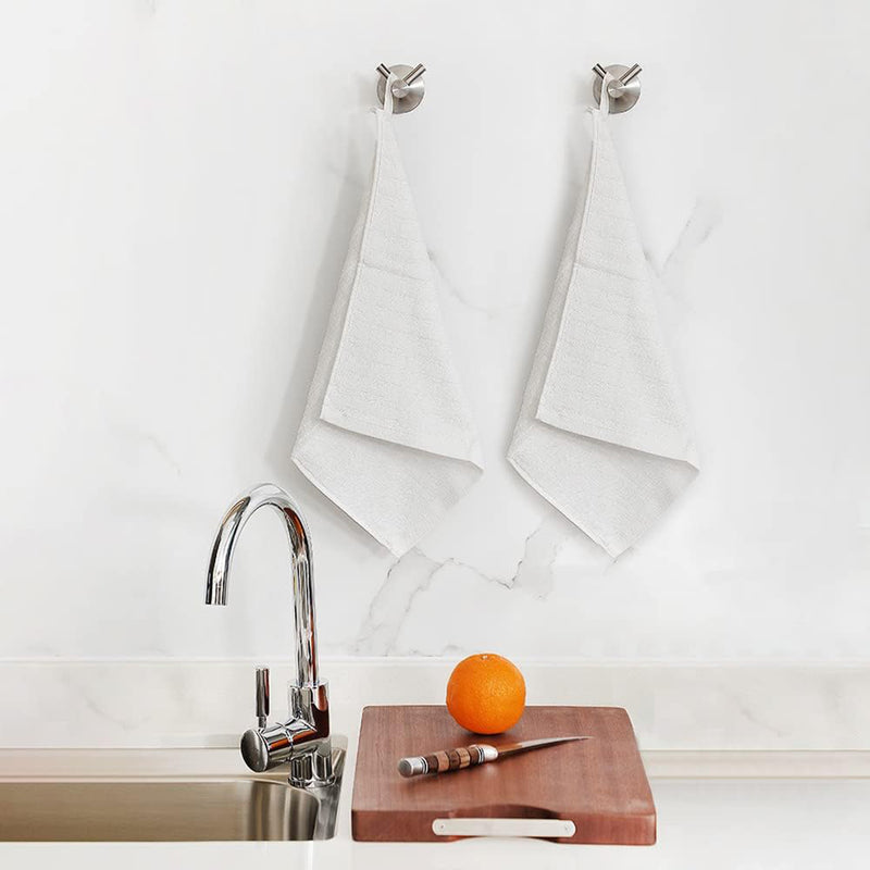 Metro Double Hook - Wall Mount - 3" Brass/Brushed Nickel