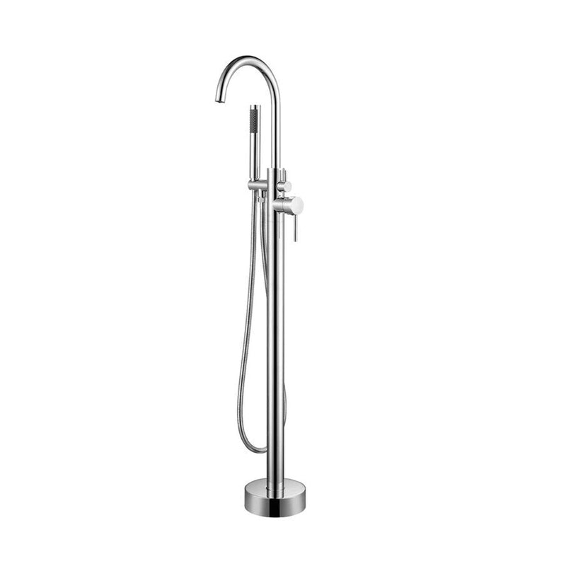 Metro Tub Faucet - Free Standing - 46" Brass/Polished Chrome