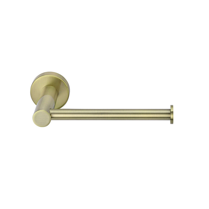 Metro Toilet Paper Holder - Wall Mount - 3" Brass/Satin Brass