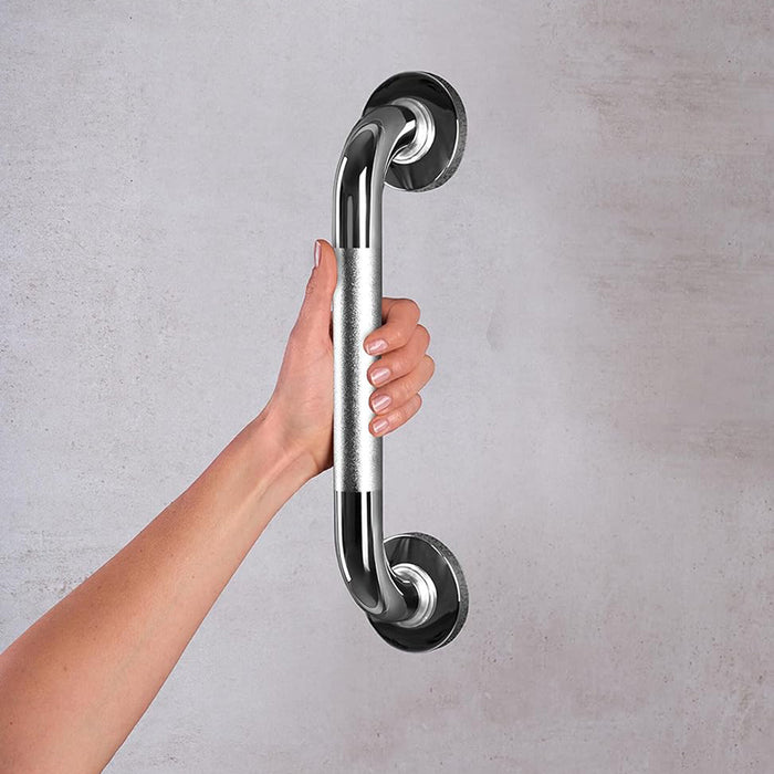 Assistent Grab Bar - Wall Mount - 15" Stainless Steel/Polished Steel