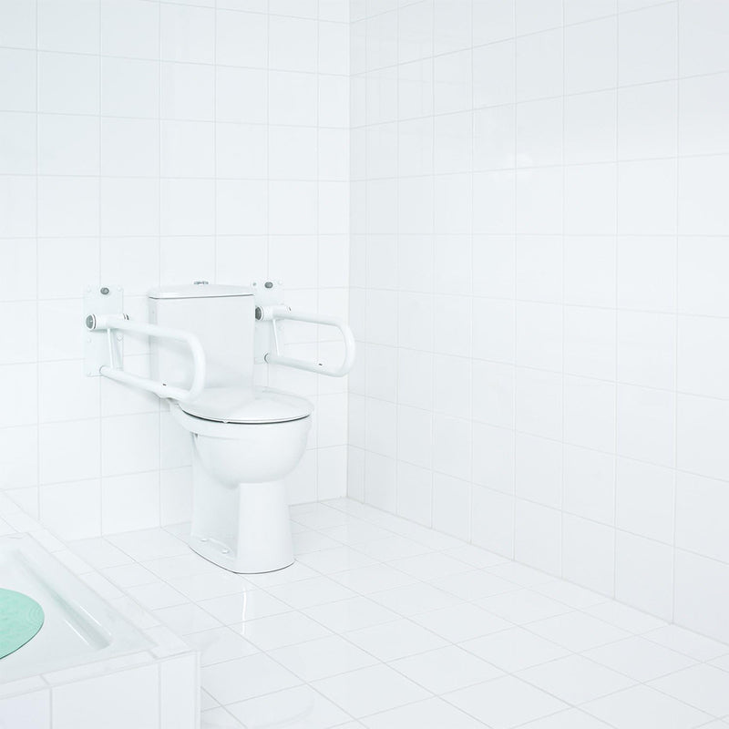 Assistent Grab Bar - Wall Mount - 38" Steel/White