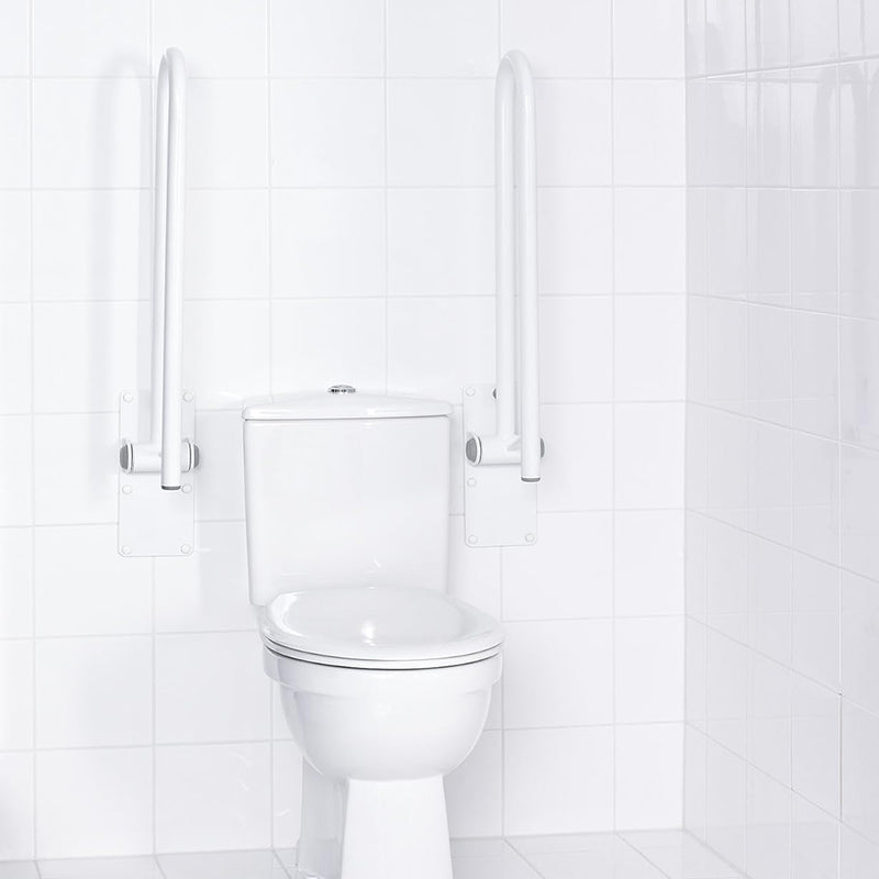 Assistent Grab Bar - Wall Mount - 38" Steel/White