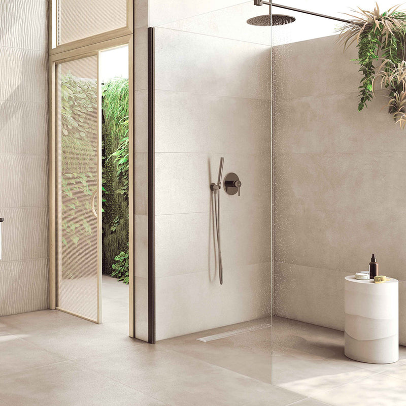 Abaco Arena In&Out  Floor Tile - Wall or Floor Mount - 12" x 24" Porcelain/Arena