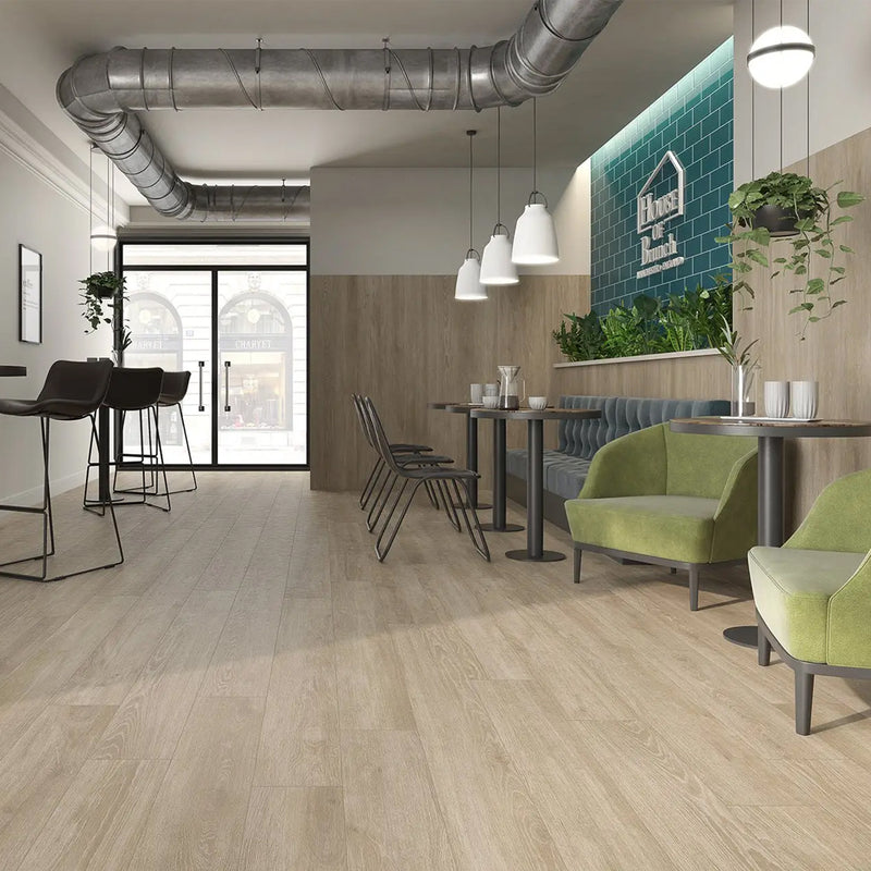 Abbey Fresno ABS Floor Tile - Floor Mount - 8 x 48" Porcelain/Glazed