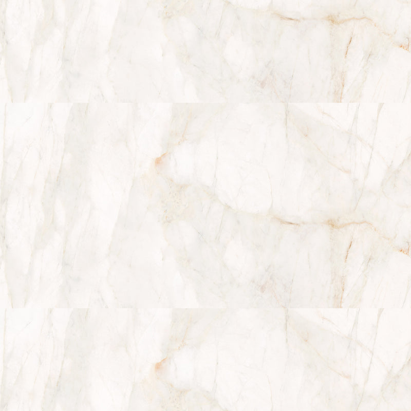 Marble Dolomita Floor Tile - Wall Or Floor Mount - 12 x 24" Porcelain/Glazed