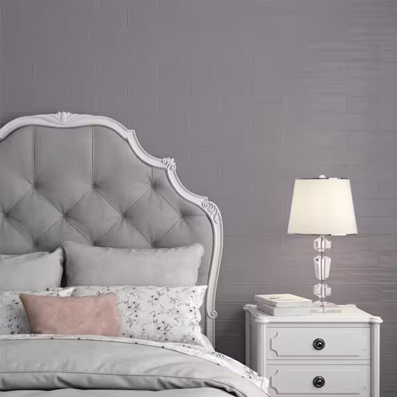 Flow Lavender Rectangular Wall Tile - Wall Mount - 3 x 12" Ceramic/Grey