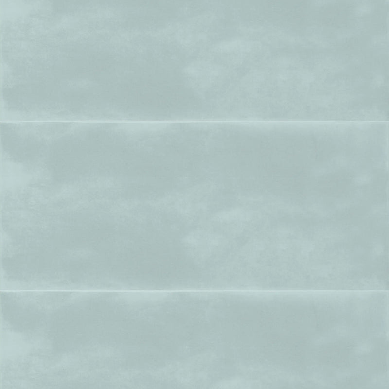 Maiolica Aqua Bright Wall Tile - Wall Mount - 4 x 10" Ceramic/Aqua