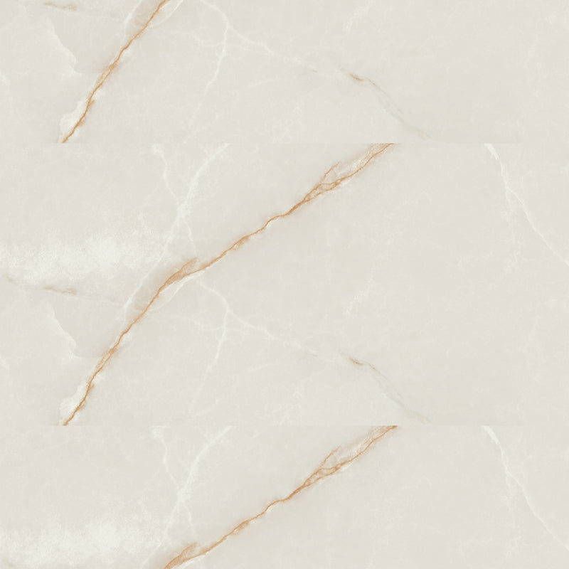 Onice Supreme Marfil Wall Tile - Wall Or Floor Mount - 24 x 48" Porcelain/Glazed