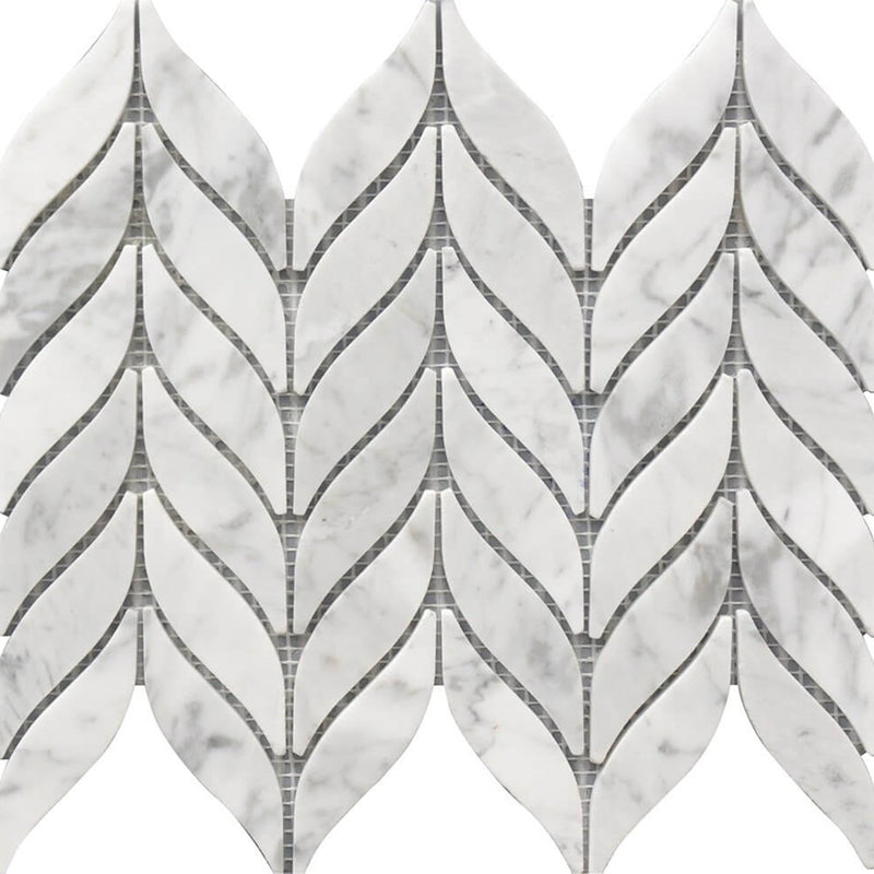 Rockart Spike Mosaic Wall Tile - Wall Or Floor Mount - 10 x 12" Porcelain/Polished/ $ 19.00 Price Per Piece