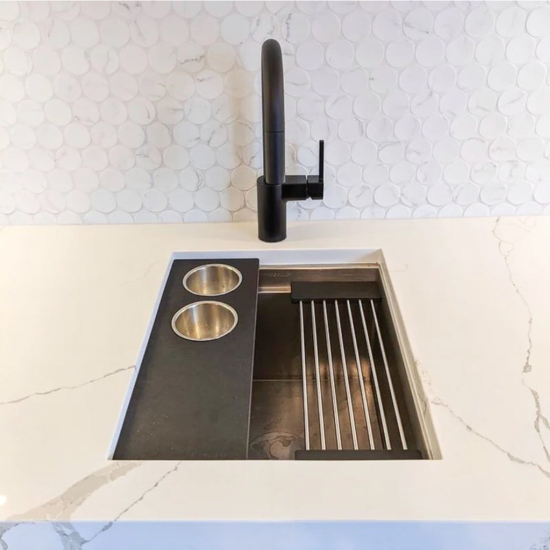 Rockart Statuary Dots Round Mosaic Wall Tile - Wall Or Floor Mount - 12 x 12" Porcelain/White/ $ 16.00 Price Per Piece