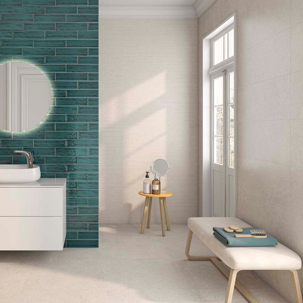 Suite June Caliza Wall Tile - Wall Mount - 12 x 36